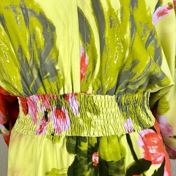 Boemo by Anthropologie Tropical Floral Maxi Dress - Picture 5 of 9